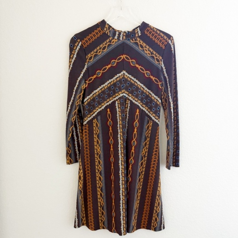 Free People Stella Multicolor Long Sleeve Dress - Picture 1 of 8